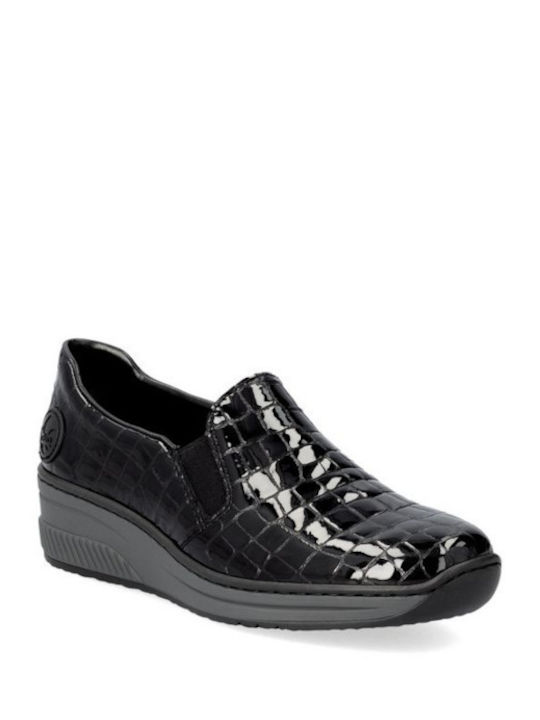 Ανατομικά Γυναικεία Slip-On Μαύρα