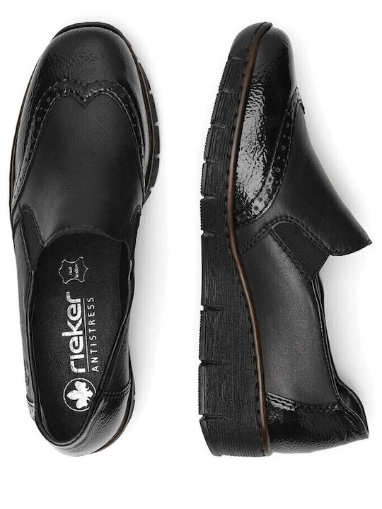 Anatomic Women's Black Slip-Ons
