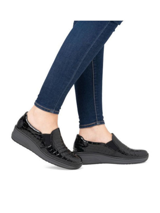Ανατομικά Γυναικεία Slip-On Μαύρα