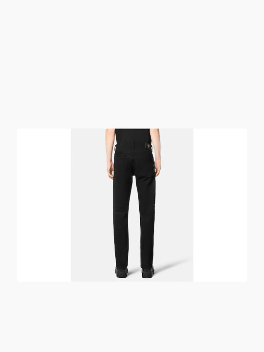 Versace Pantaloni Jeans pentru Bărbați cu Croială Slim Black