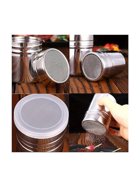 Zola Kitchen Shaker Zahăr Cacao Condimente Piper Sare Ciocolată Tip Shaker din Oțel Inoxidabil