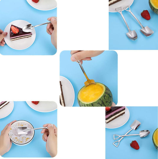 Set 8 Lingurițe Zola Design Lopată 15 X 3.3 Cm
