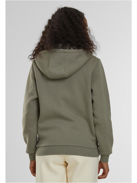 Дамска Жилетка Суитшърт Худи Pale Olive