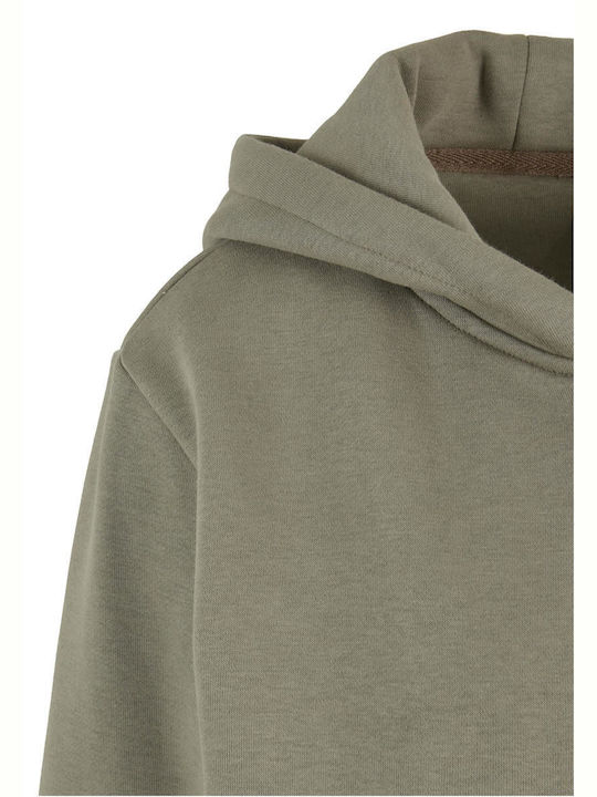 Дамска Жилетка Суитшърт Худи Pale Olive