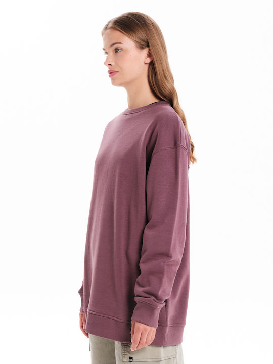 Basehit Women's Sweatshirt Purple