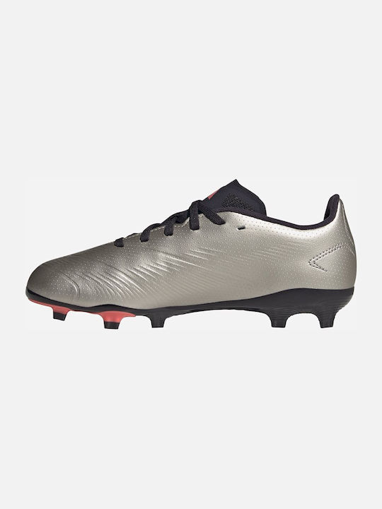 Adidas Παιδικά Ποδοσφαιρικά Παπούτσια Predator Geformt Gray