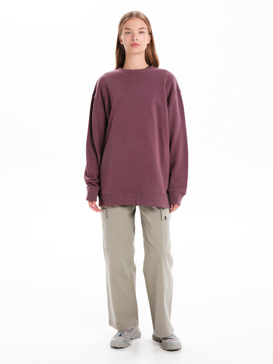 Women's Sweatshirt Purple