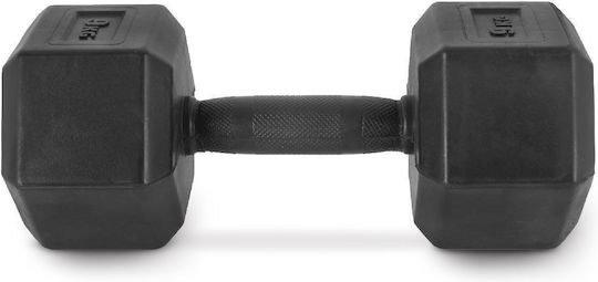 AMILA Rubber Hexagon Dumbbell x 9kg