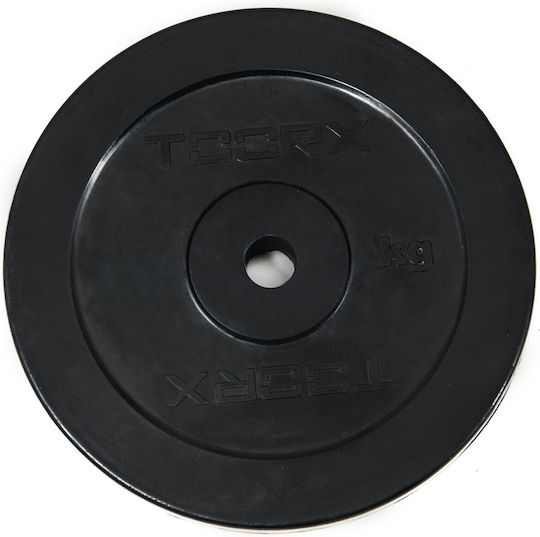 Toorx Set of Plates Rubber 1 x 15kg Φ25mm