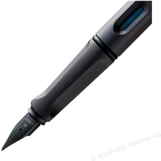 Lamy Safari Fountain Pen Fine Grey Plastic with Black Ink