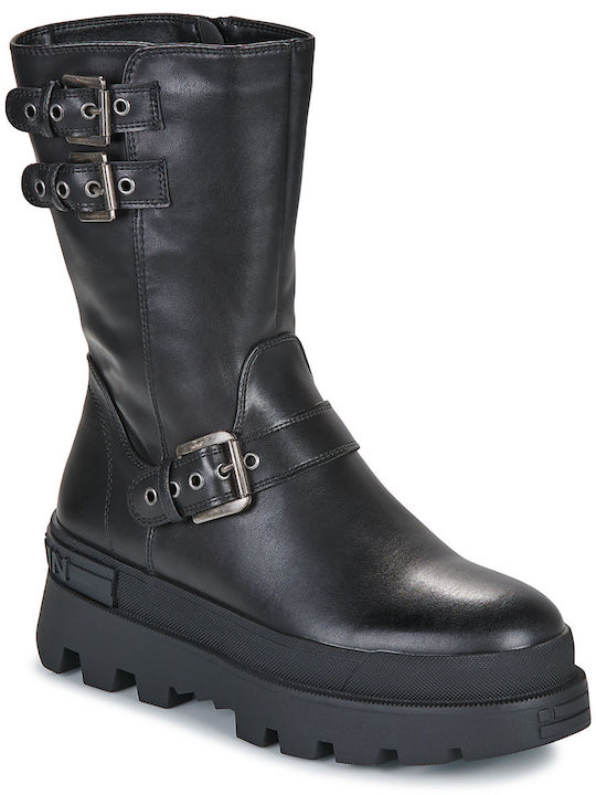 D.Franklin Boots Black DFSH391005-BLAC