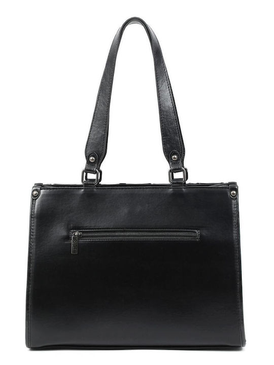 Damentasche Schultertasche Schwarz