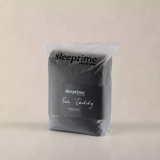 Sleeptime Παπλωματοθήκη Υπέρδιπλη 240x220 Ανθρακί