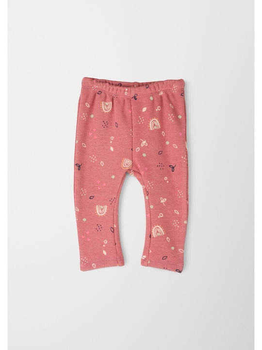 Kids Legging Long Dark Red