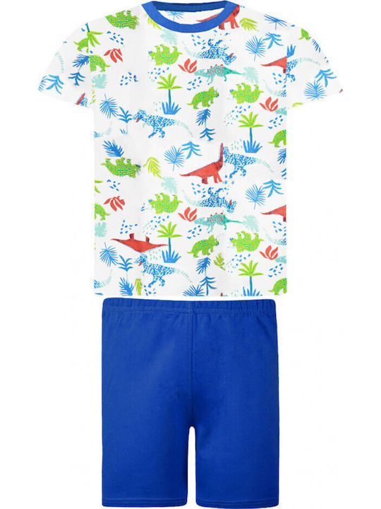 Energiers Kids Pyjamas Summer Blue Set of 2 Pieces