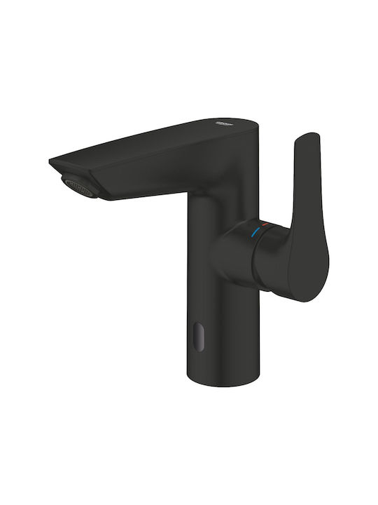 Grohe Eurosmart Baterie Chiuvetă cu Senzor Infraroșu 158x122 Mm Negru Mat