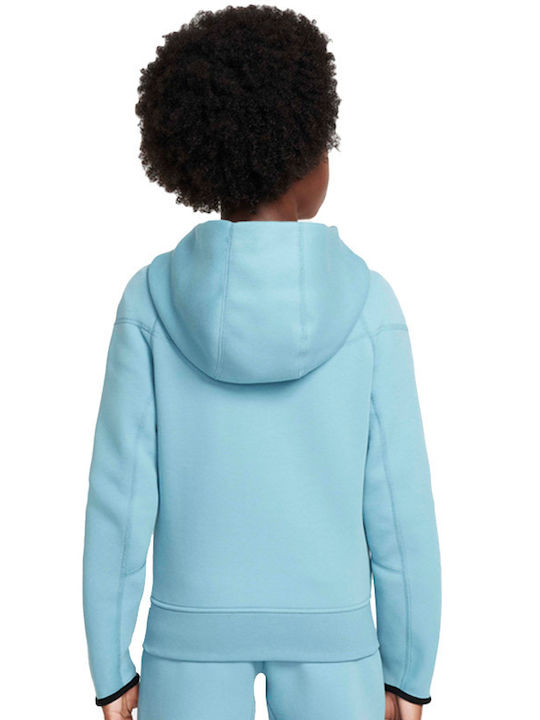 Nike Kids Cardigan Sportswear Tech Blue