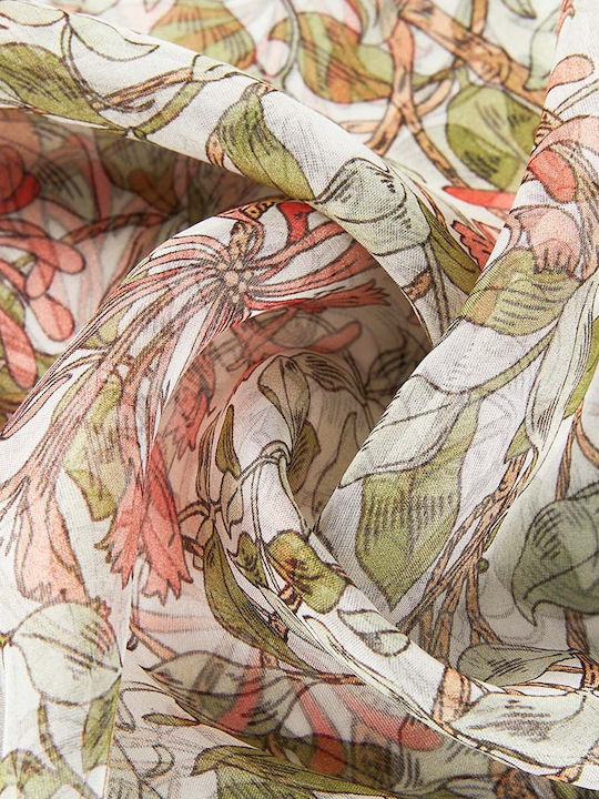 Signare Women's Silk Scarf William Morris Honeysuckle