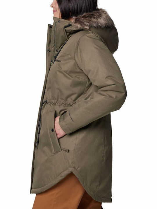 Mountain Ii Mid Insulated Scurtă Jachetă de femei tip parka Stone Green