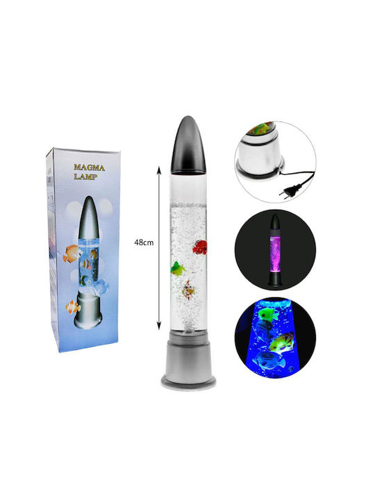 Διακοσμητικό Φωτιστικό LED Lava Lamp