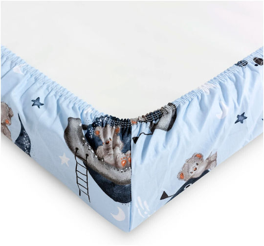 Jukki Abdeckung für Wickelauflage aus Stoff Astro Bear 50x70cm