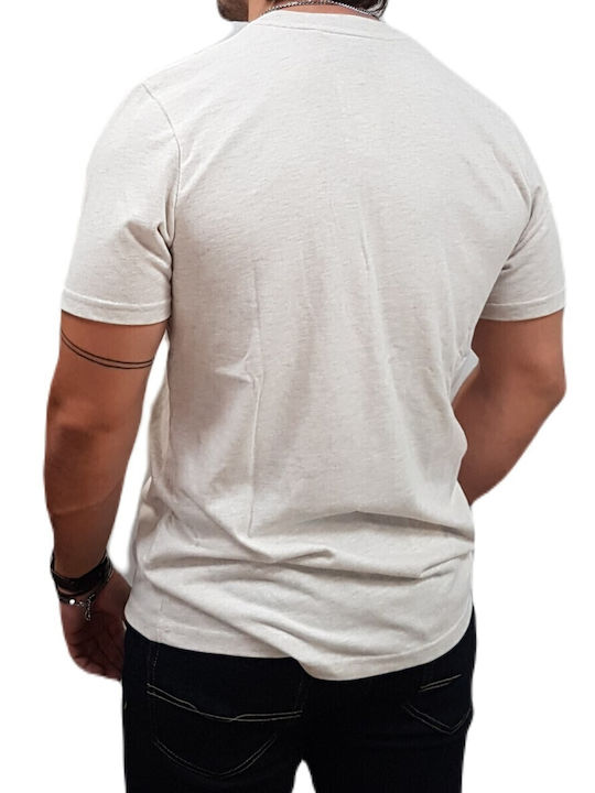 T-shirt Oat Cream Marl, Ecru