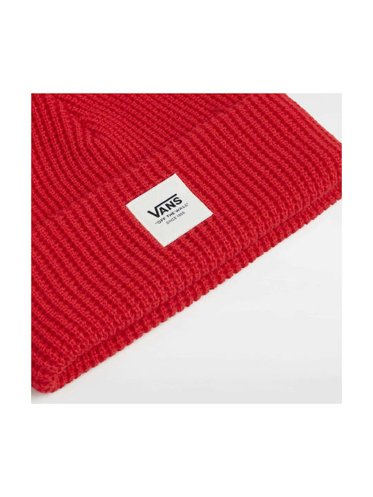 Vans Beanie Kinder Mütze Gestrickt Rot