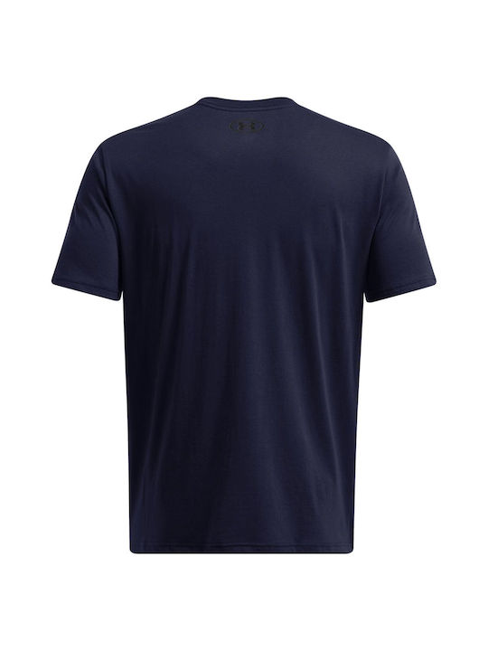 Under Armour Sports Updated Men's Athletic T-shirt Short Sleeve Blue