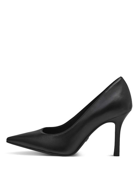 Tamaris Synthetic Leather Black High Heels