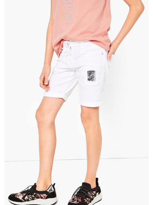 Kids' Shorts/Bermudas Fabric White