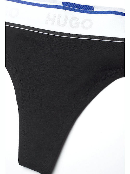 Damen Zeichenfolge Black