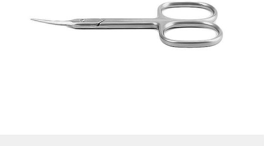 Nail Scissors Hot Series Stainless with Curved Tip Cuticles Silver 79791 1 Piece