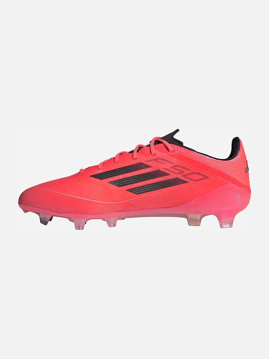 adidas F50 Elite FG Low Football Shoes with Cleats Pink