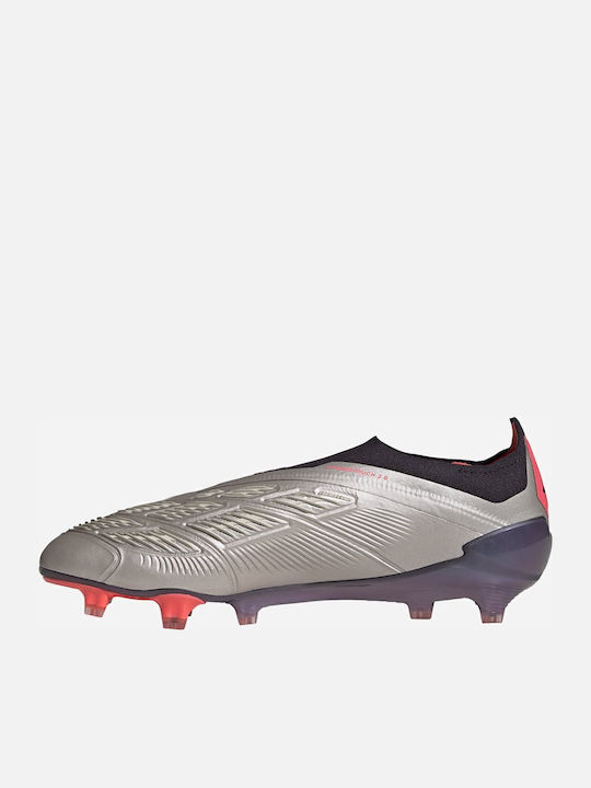 adidas Predator Elite Футболни Обувки с Бутони Сребристи