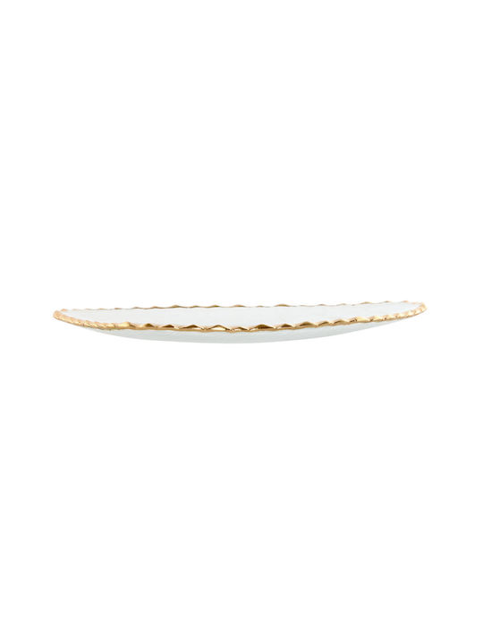 Home Esprit Decorative Platter Transparent 29x23x2cm