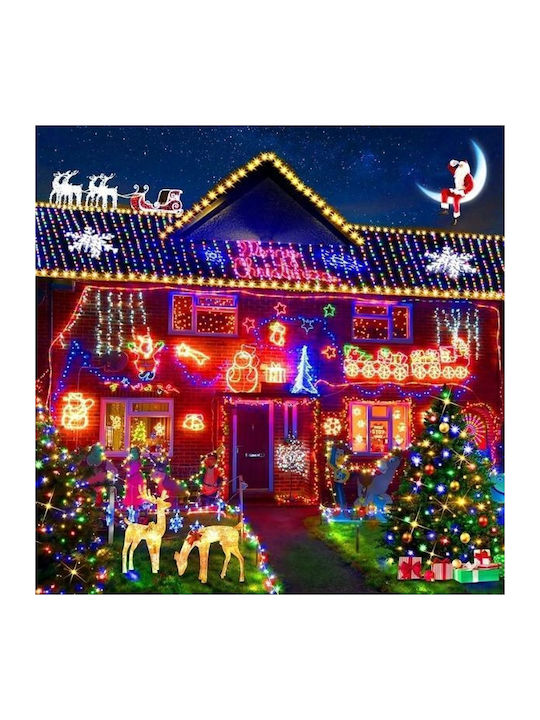 Christmas Installation Linear Type 100 Leds 10 M 240 V Multicolor