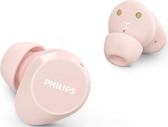 Philips TAT1209 In-ear Bluetooth Handsfree Earphones with Sweat Resistance and Charging Case Pink