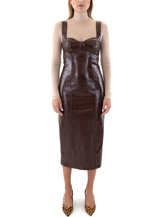 MY T Rochie De Seară Maro