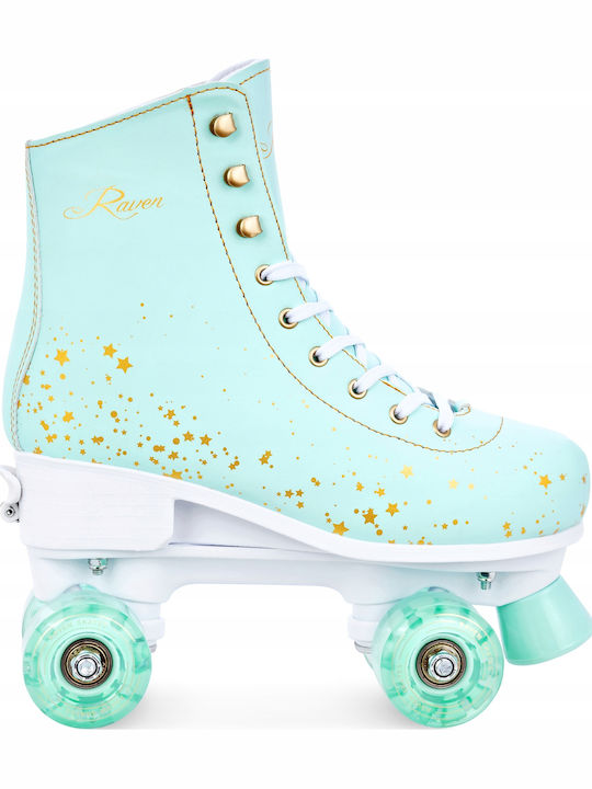 Adjustable Roller Skates Raven Noa Turquoise Size 31-34