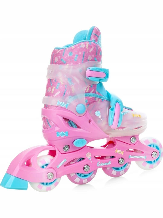 Adjustable Raven Roller Skates Caramel Pink Size 34-37