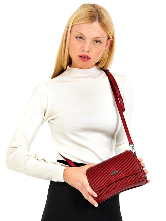 Doca Damen Tasche Crossbody Rot