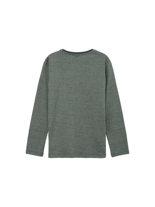 s.Oliver Children's Blouse Long Sleeve Petrol