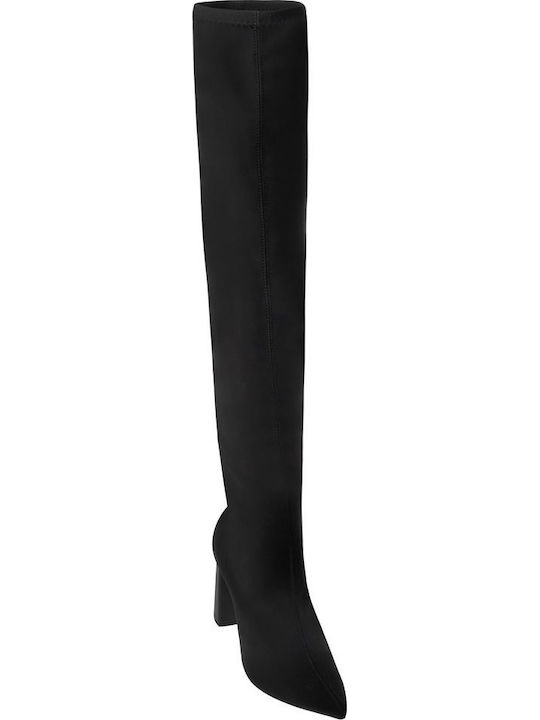 Damenstiefel mit hohem Absatz Schwarz