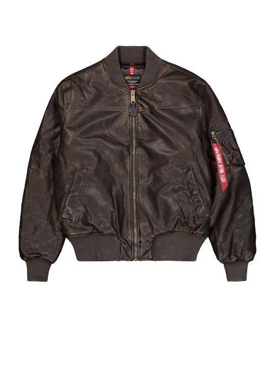 Alpha Industries Ma-1 Fl Herren Jacke Bomber CAFE