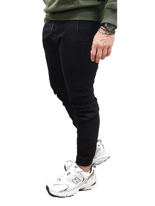 Ibiza Herren Jeanshose mit Loose Passform Schwarz