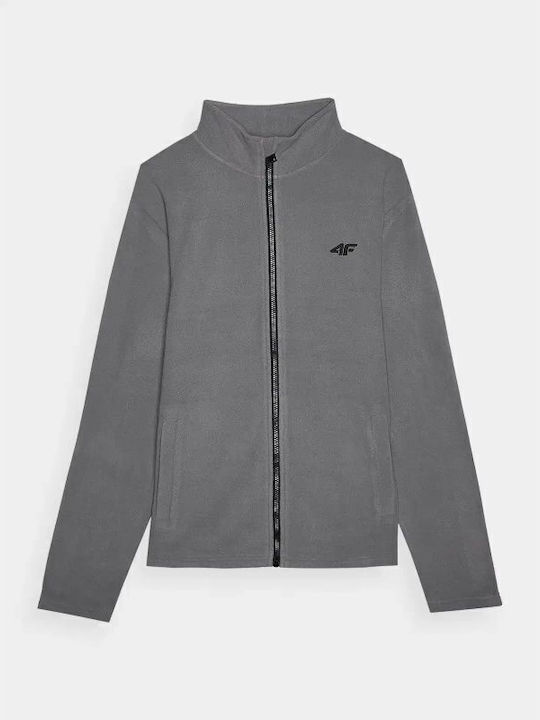 Ανδρική Ζακέτα Fleece Γκρι