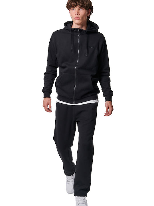 Body Action Herren Sweatshirt Jacke Black