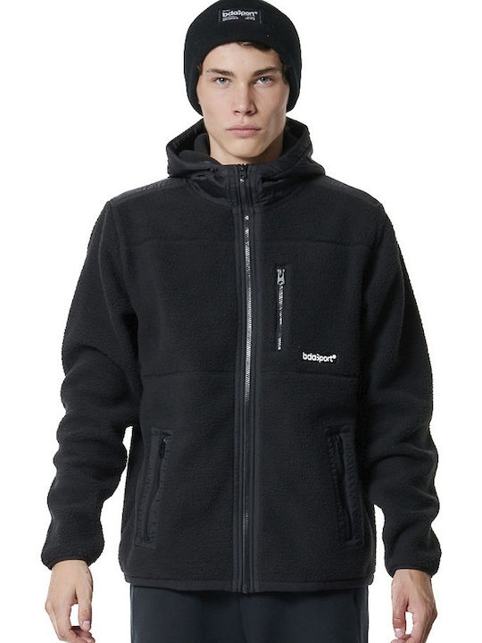 Beanie Unisex Σκούφος Πλεκτός σε Μαύρο χρώμα