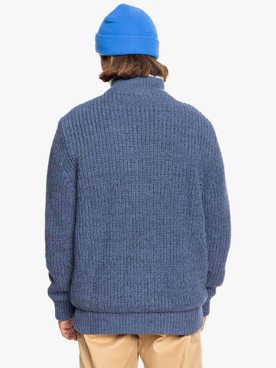 Quiksilver Ανδρική Φούτερ Ζακέτα με Τσέπες Vintage Indigo Heather