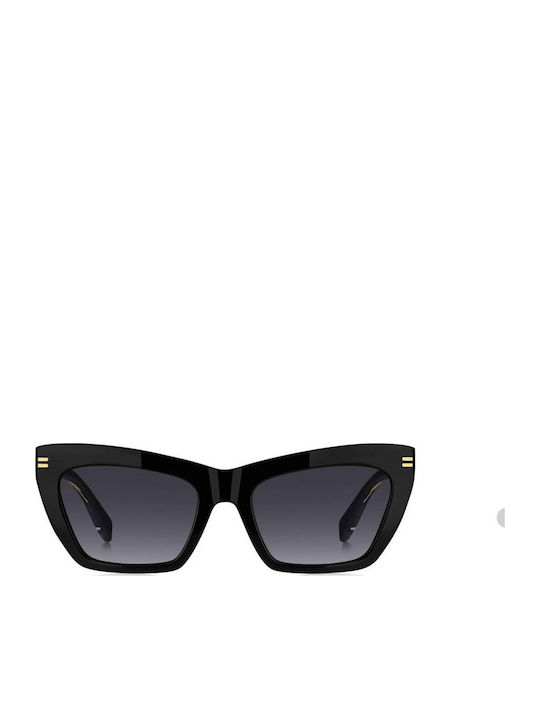 Marc Jacobs Women's Sunglasses with Black Plastic Frame and Black Gradient Lens MJ 1112/S 807/9Ο